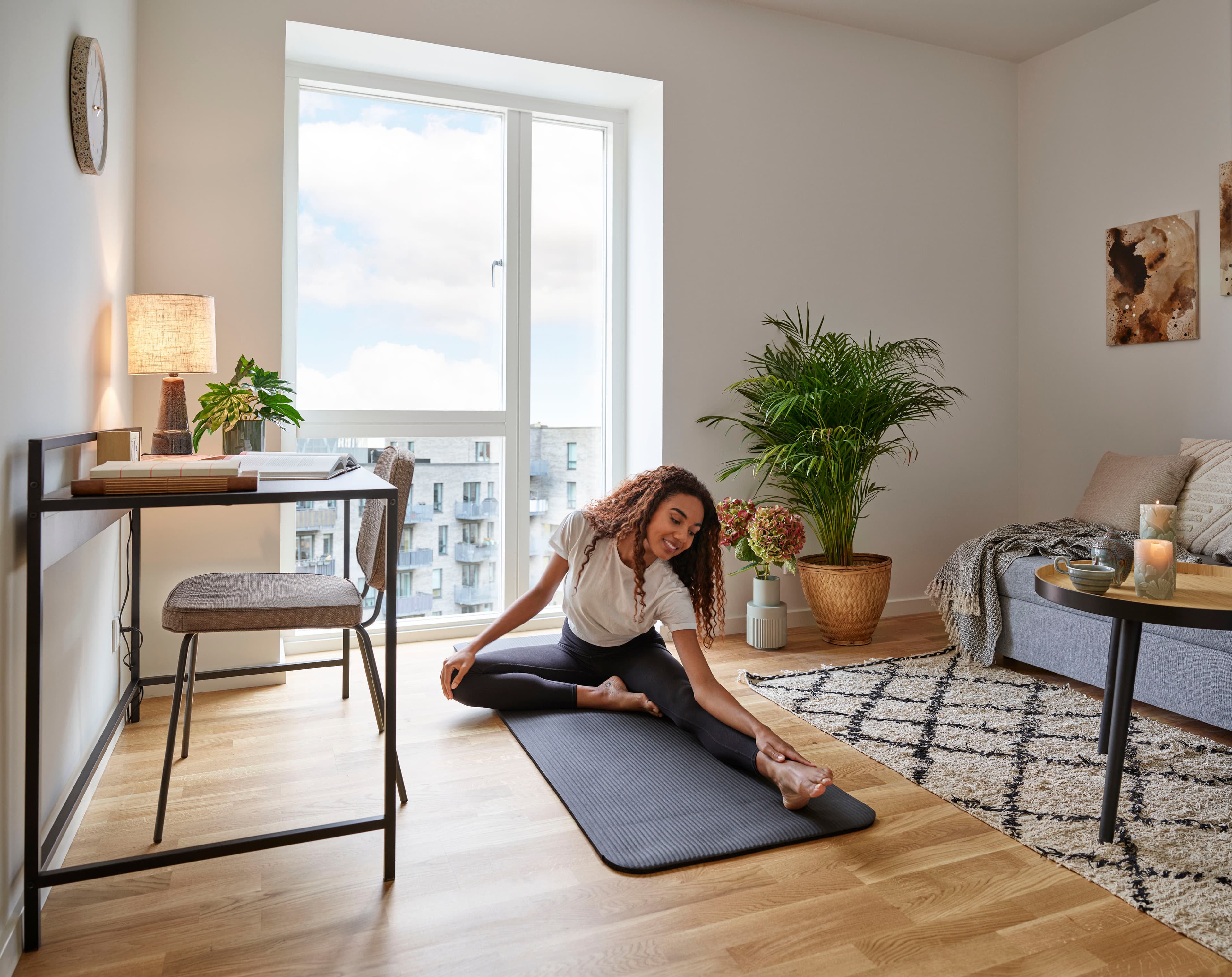 Vestvendt lejlighed med altan 3