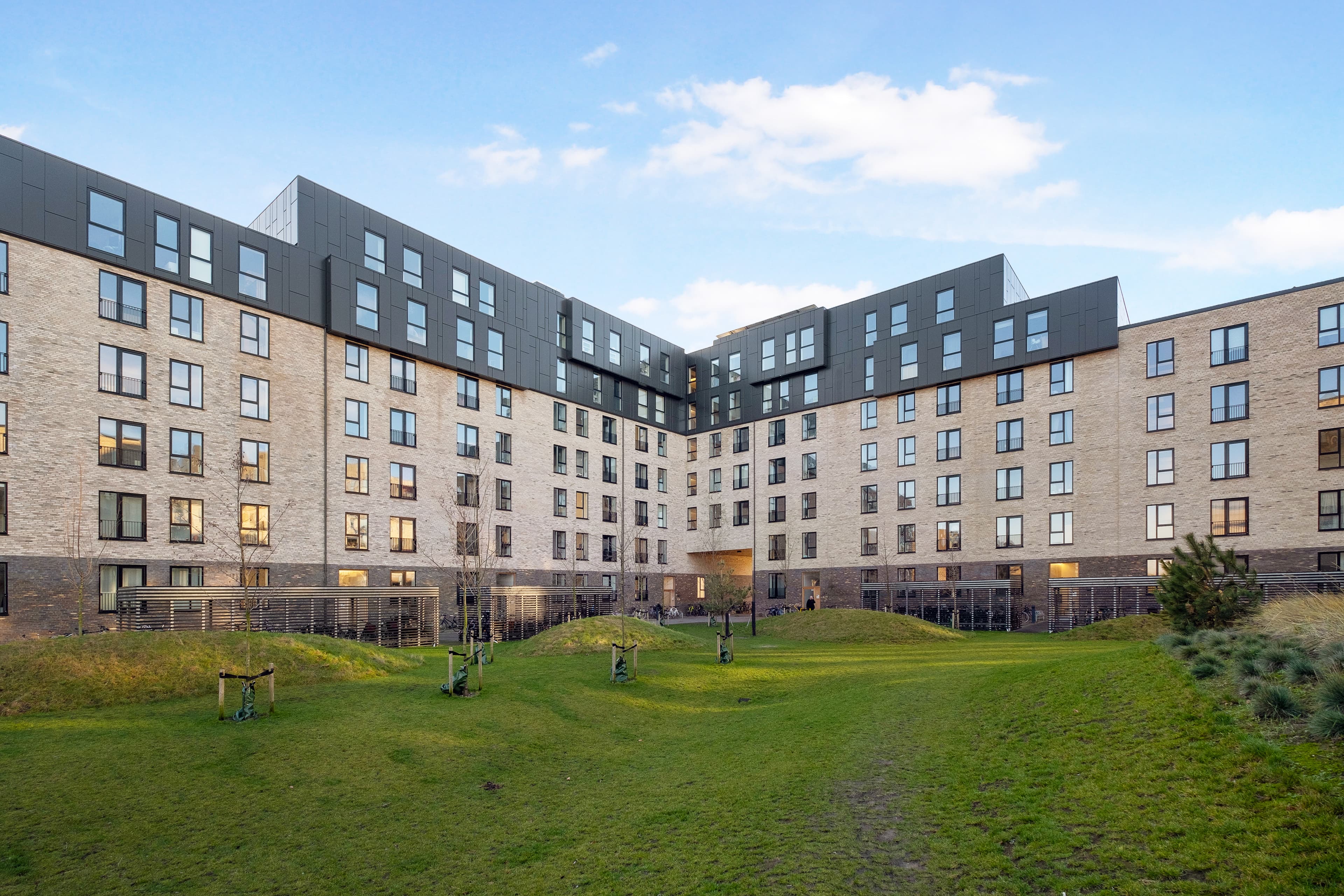 Øresund Park eksteriør facade og gård