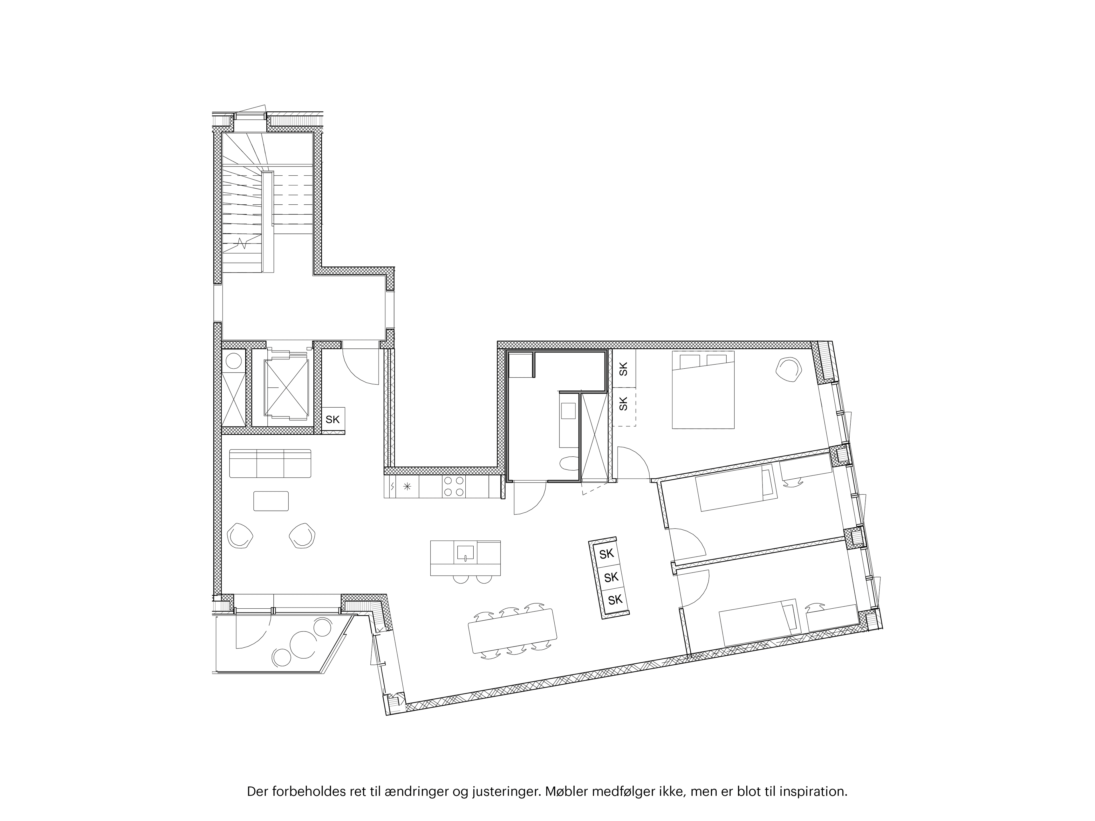 Lejlighedsplan for Skibbroen