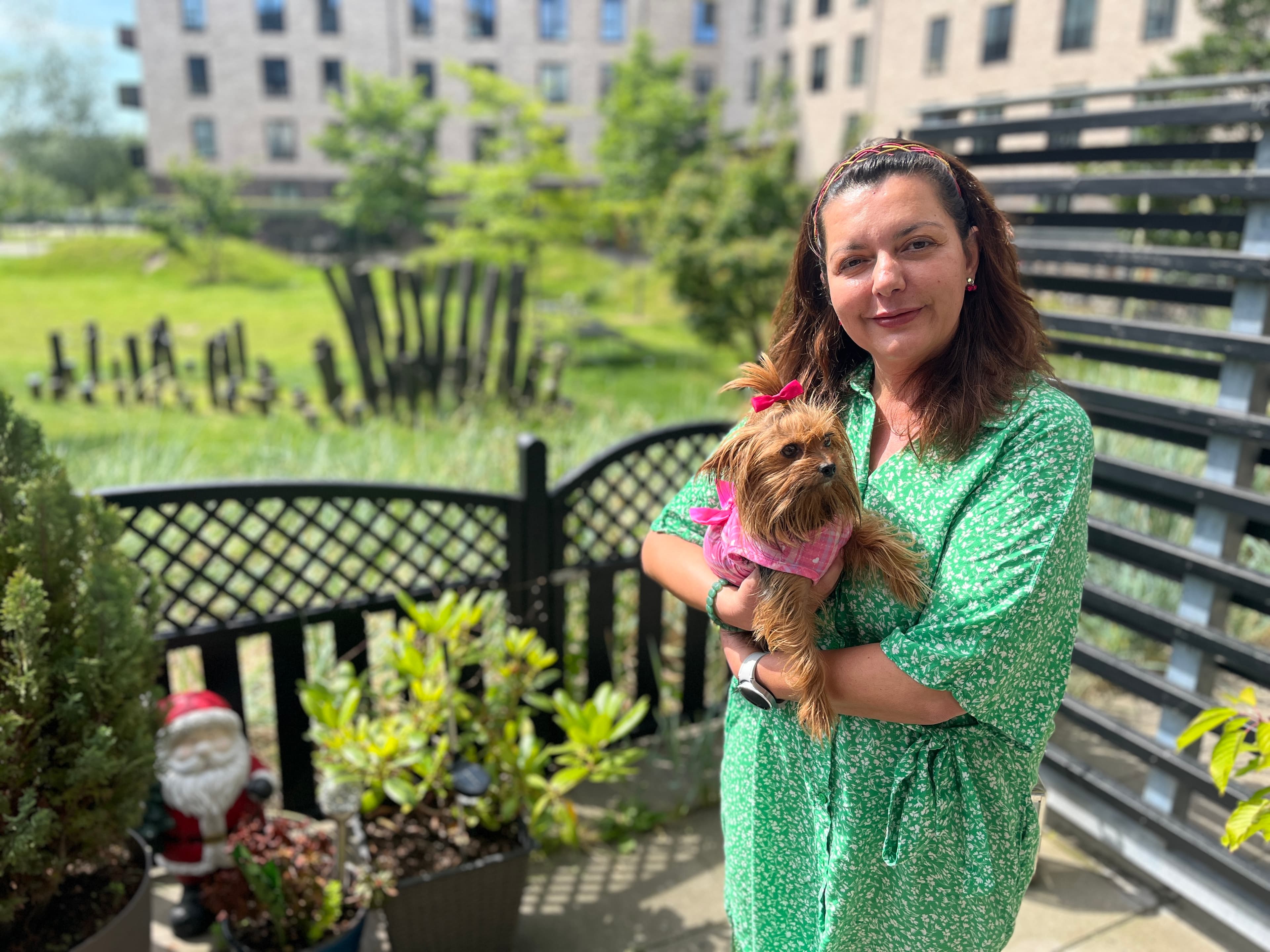 Sarah Aslani, resident at Øresund Park by Amager Strand
