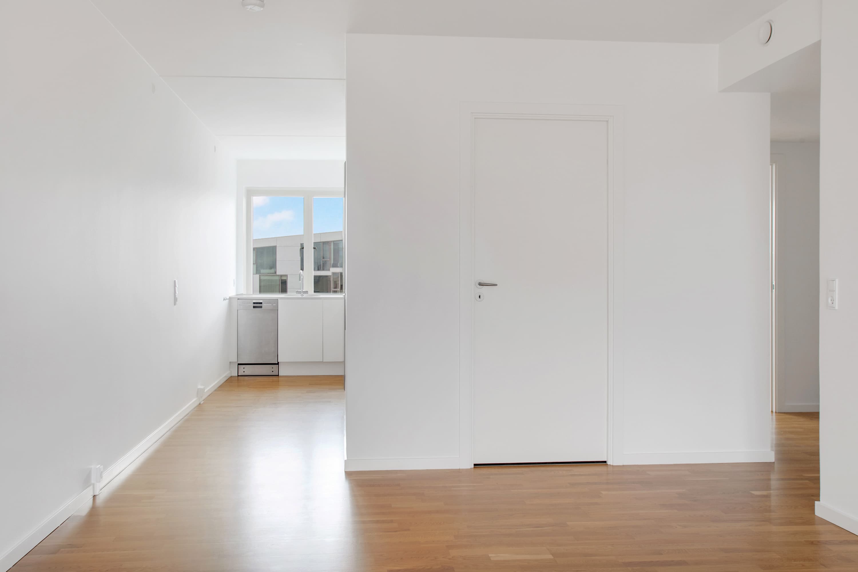 Lys lejlighed med vestvendt stue og altan ud til den hyggelige gård 4