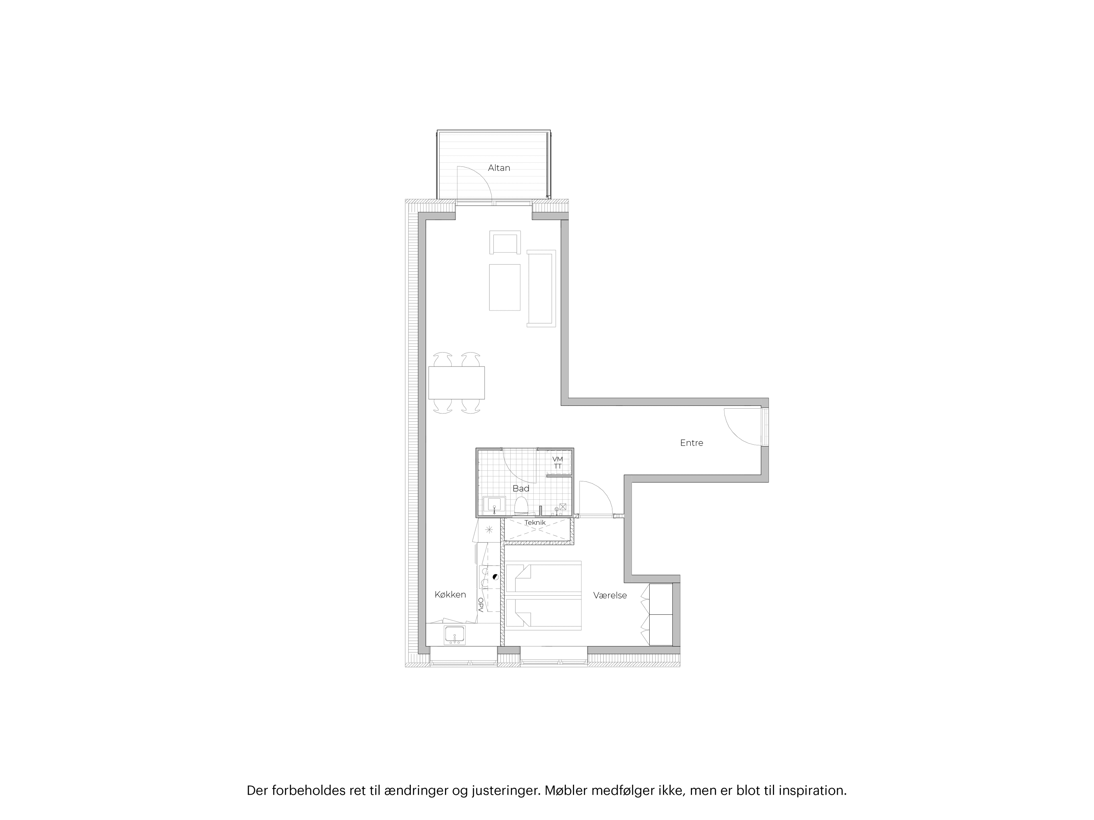Plan for Hesteskoen / 2V-Parkhuset-Type-A1.A2 hash:b524861ba6f853e254c826b19a311516b70b6f45caa461ebc45daa459a2e7cb0