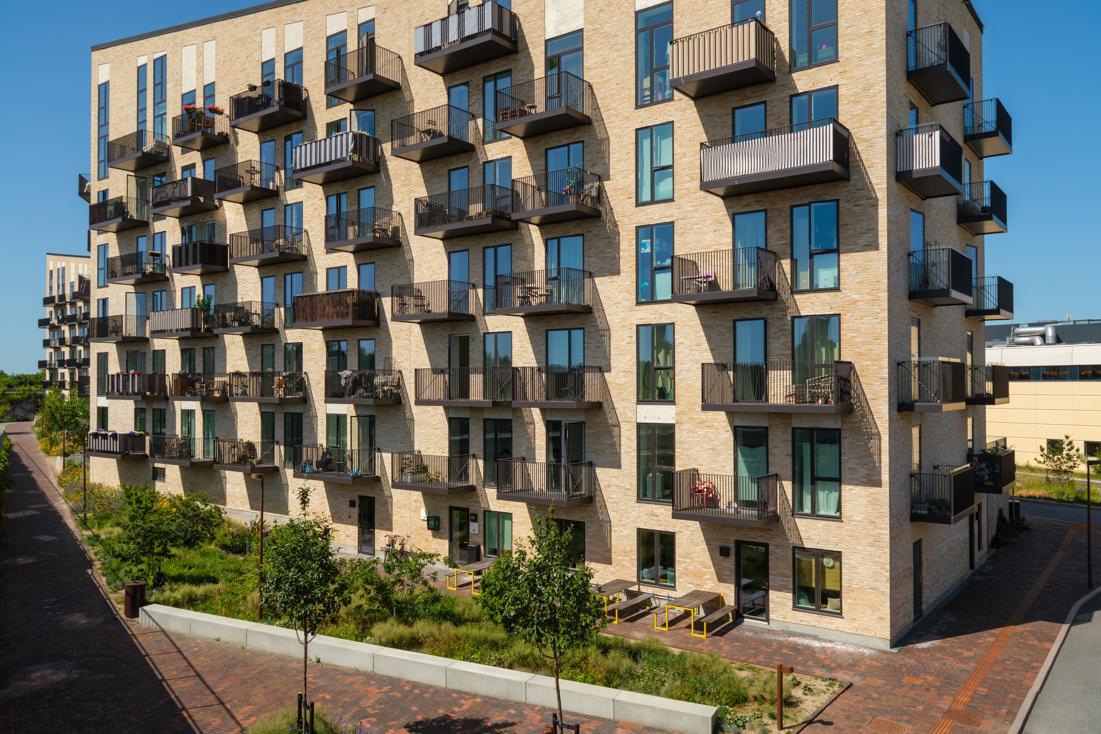 Strandby Høje exterior facade