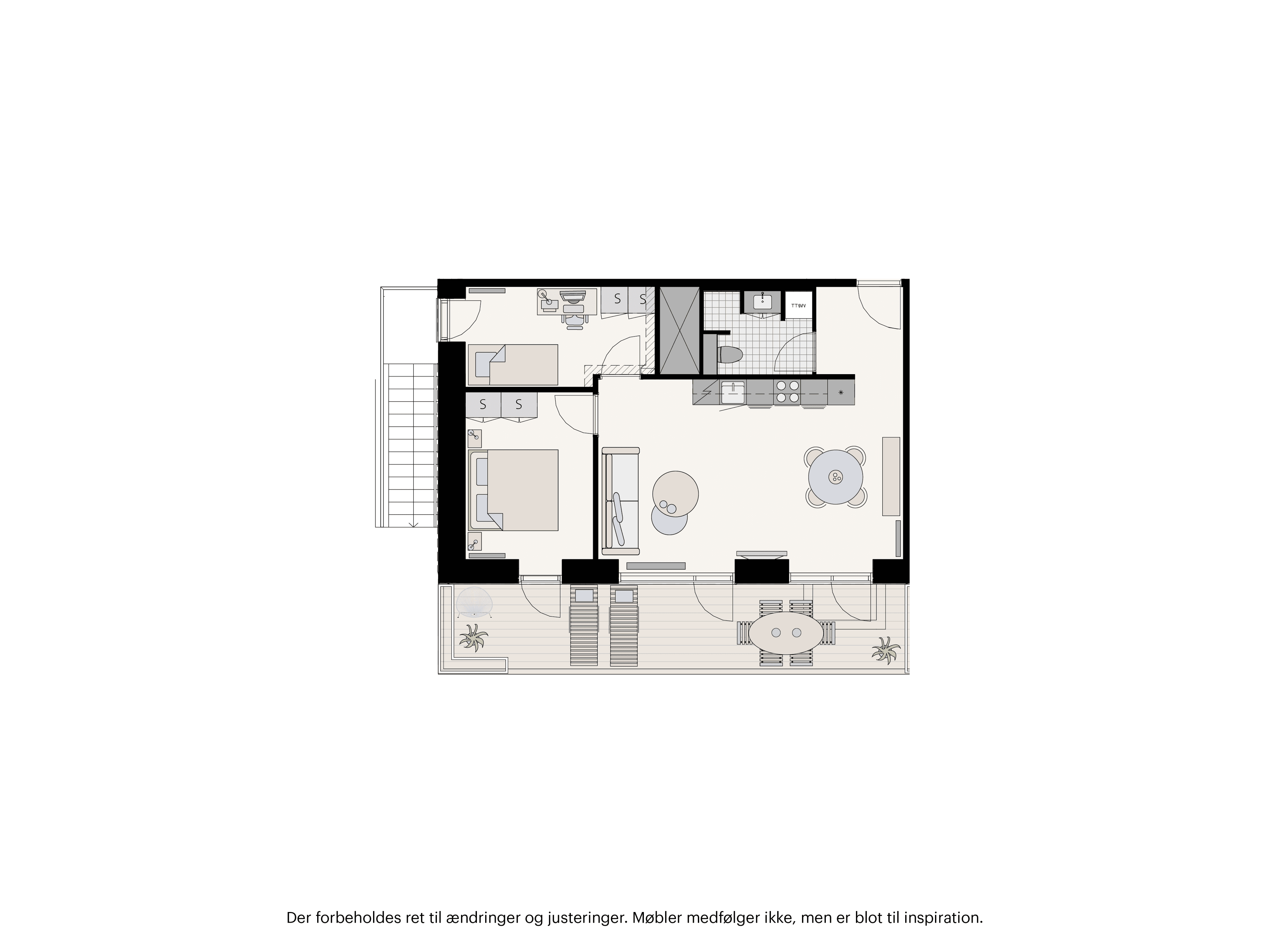Plan for Elsehus / B (spejlvendt) hash:99ad1c35d87ab6c27a07e238e53a580da7bf96d1cfde57c9e98d269009ef01c9