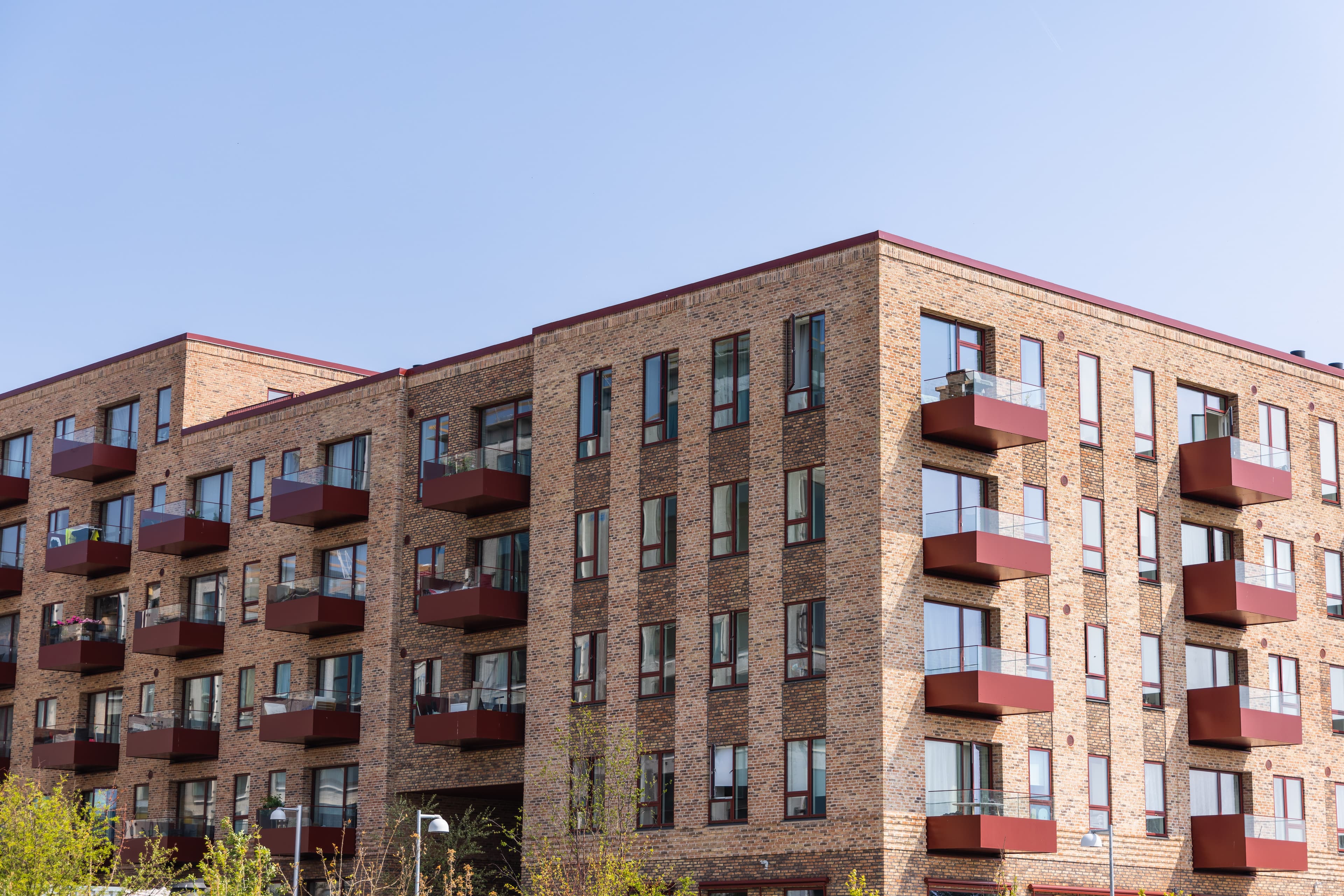 Eksteriørfoto af Rubinhaven set udefra med udsyn til ejendommen