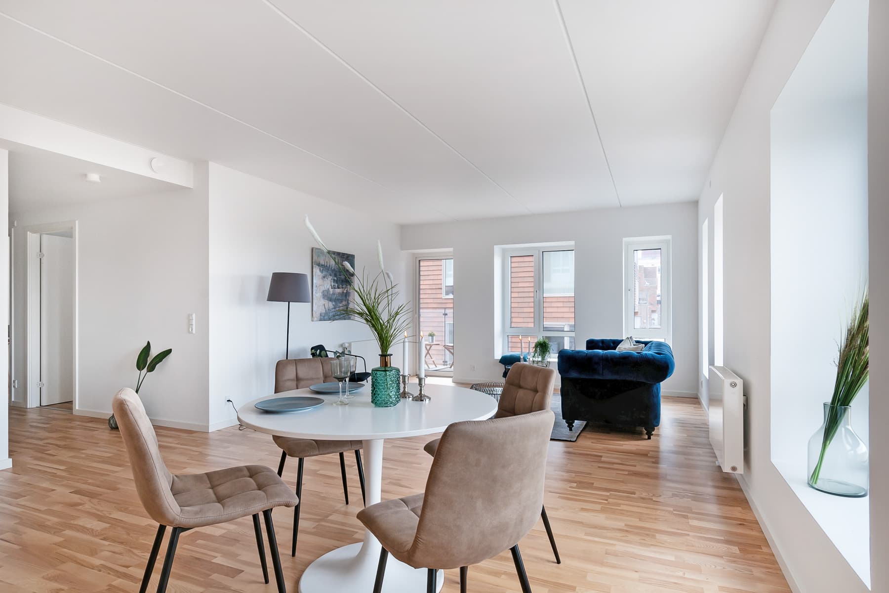 Stor 3 værelses lejlighed tæt på Fields og Metro 0