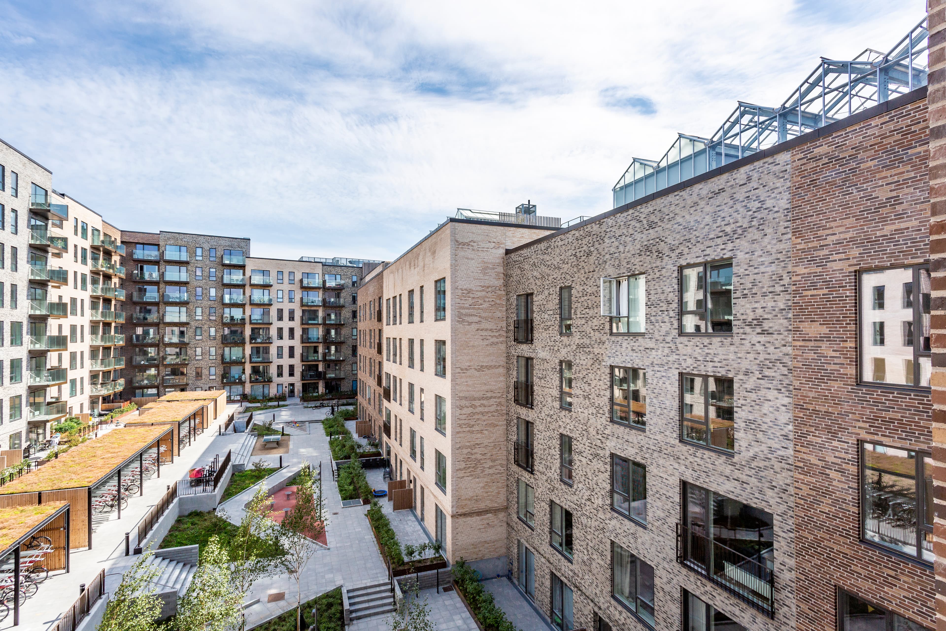 3 værelses lejlighed med 13 m2 stor terrasse 4