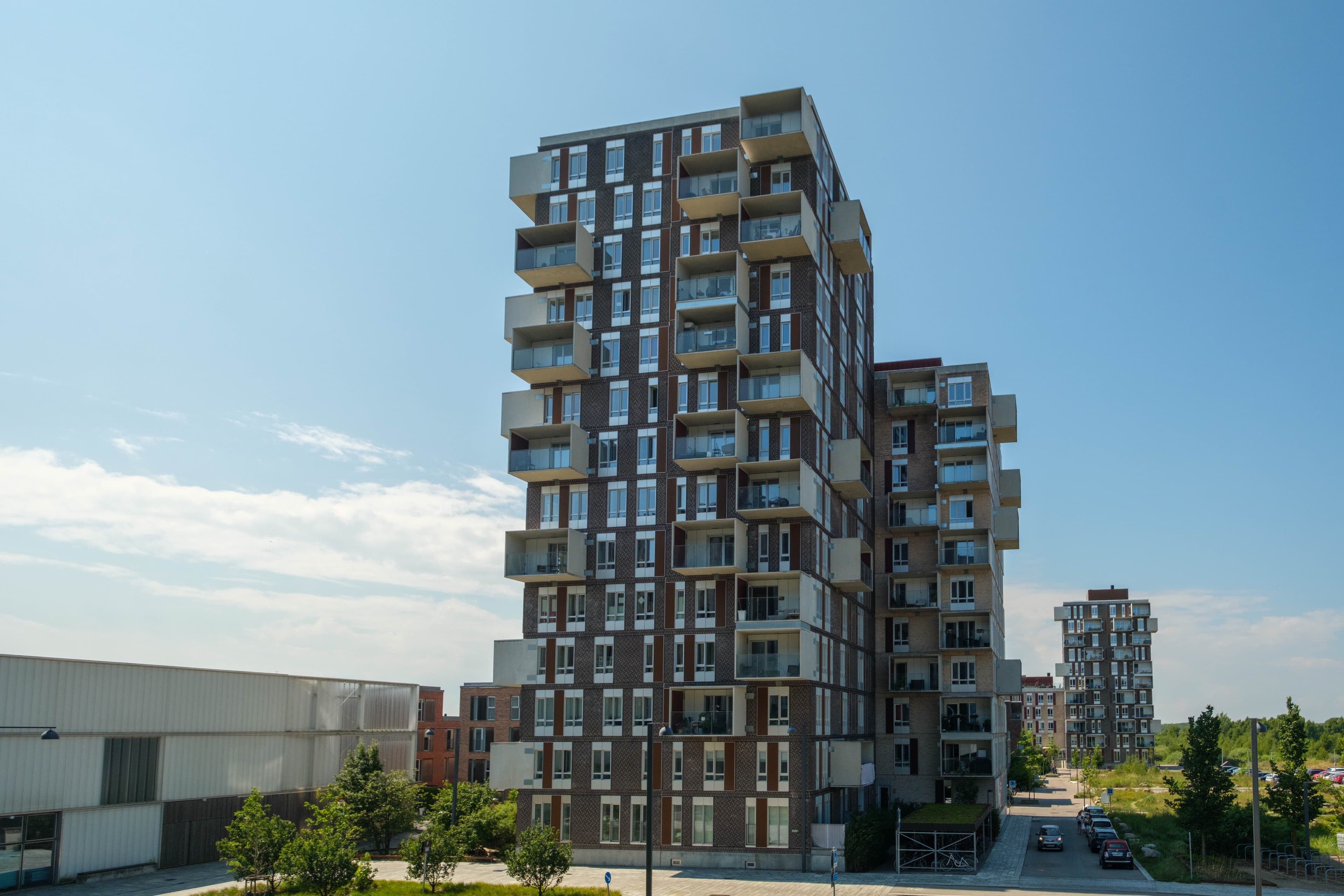 Fælledudsigten eksteriør facade
