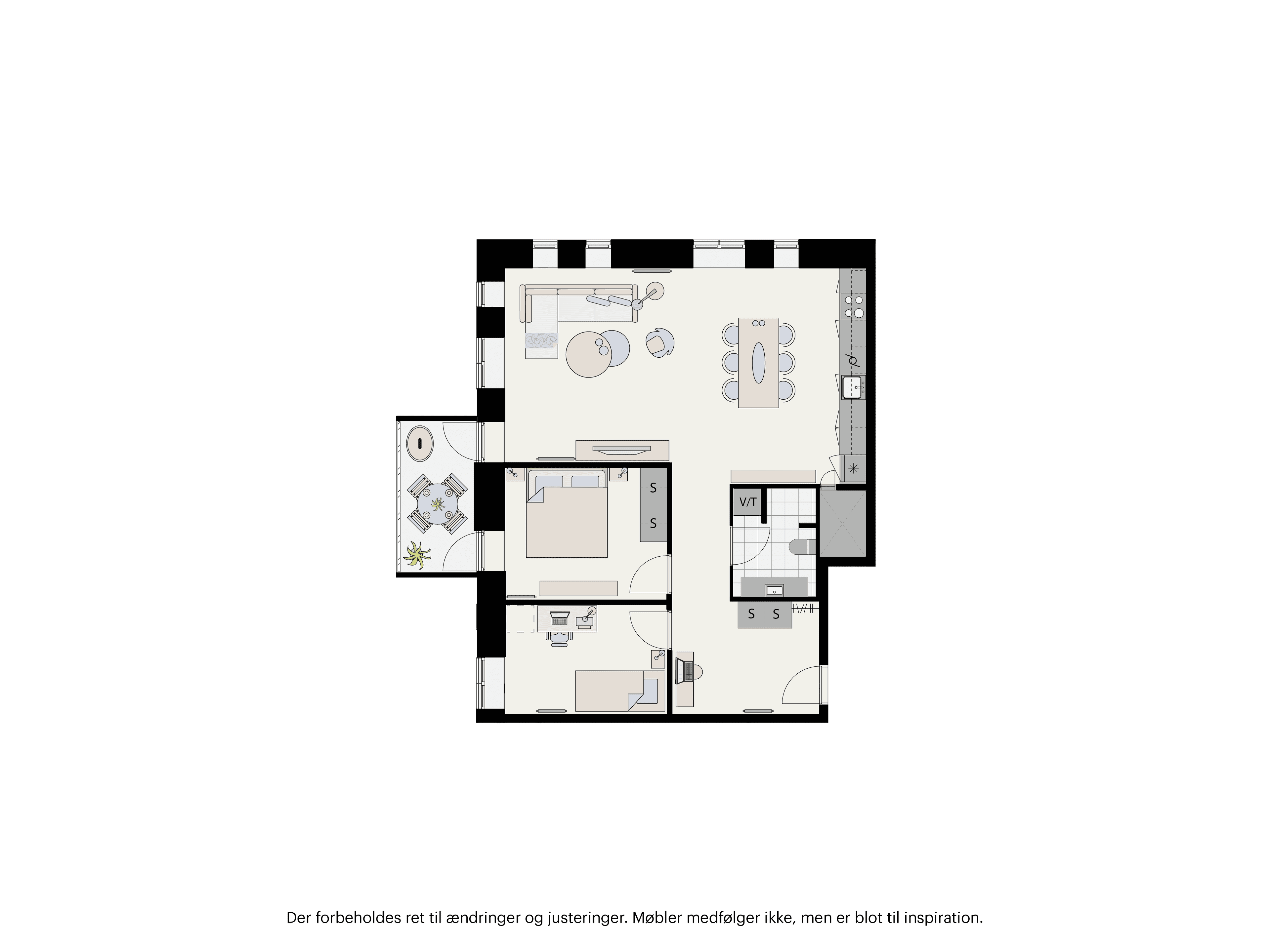 Plan for Fælledudsigten / 3V-Type-D-1-10.sal hash:8e4665fc0c503cc9e0246f6f8fd2a0f95a36a09b6ecab64557c665864252c7e6